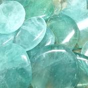 Fluorine Verte - mini pierre plate