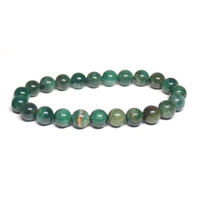 Fuchsite - Bracelets Boules (Lot de 5 pièces)