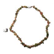 Unakite - Collier Baroque