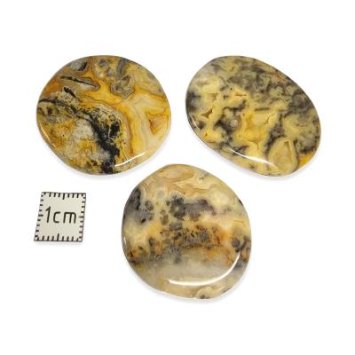 Agate Crazy lace - mini pierre plate