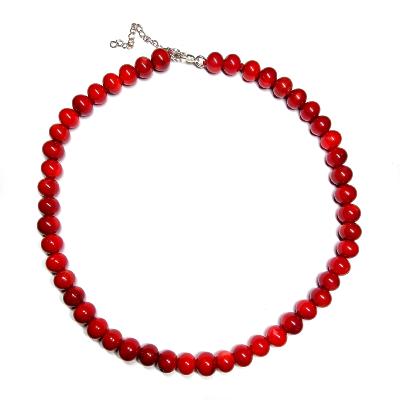 Corail Rouge - Collier Boule