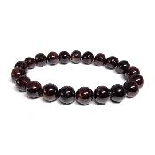 Grenat Rouge - Bracelet Boule