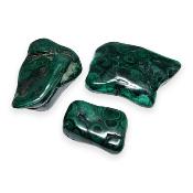 Malachite - pierre polie