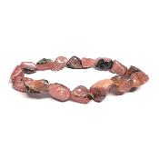 Rhodochrosite - Bracelet pierre roulée