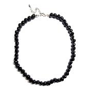 Tourmaline Noire - Collier pierre roulée