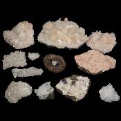 Zéolite - pierre brute n°12 (Lot de 11 pièces)