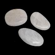 Calcite blanche - mini pierres plates