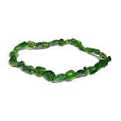 Diopside - Bracelet mini pierre roulée