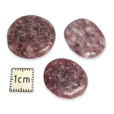 Lepidolite - mini pierre plate 