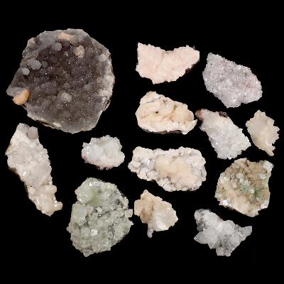 Zéolite - pierre brute n°04 (Lot de 13 pièces)