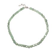 Aventurine Verte - Collier Roulé Carré