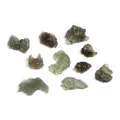 Moldavite - pierre brute moyen n°05