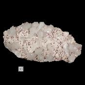 Zéolite - pierre brute n°06 (Lot de 17 pièces)