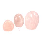 Quartz Rose - formes libres