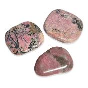 Rhodonite - pierre plate