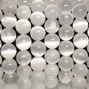 Selenite - Collier Boule