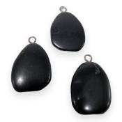 Shungite - pendentif mini pierre plate