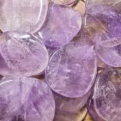 Améthyste - mini pierre plate