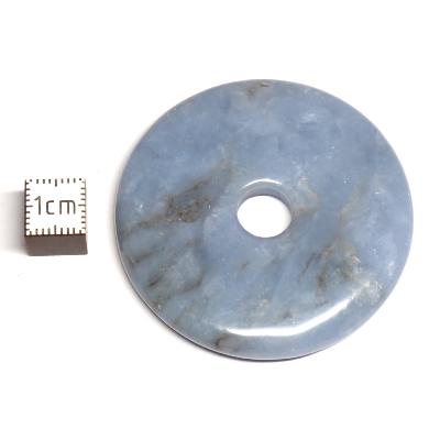 Angélite - Donut 5 cm Ø par 5 pièces