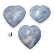 Calcite Bleue - coeur