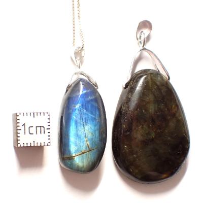 Labradorite - Pendentif goutte