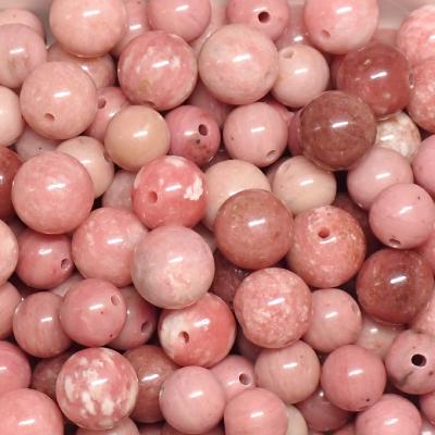 Rhodonite - perles