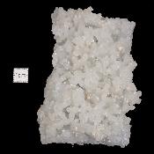 Zéolite - pierre brute n°12 (Lot de 11 pièces)