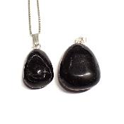 Tourmaline Noire - Pendentif pierre roulée