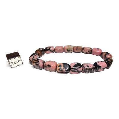 Rhodonite - Bracelet pierre roulée