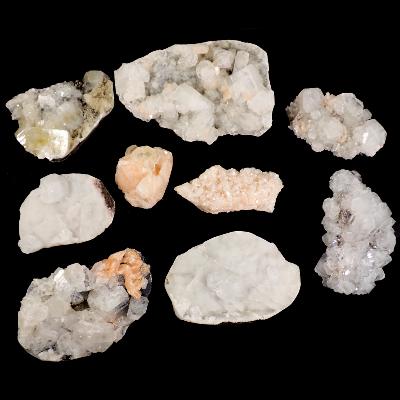 Zéolite - pierre brute n°05 (Lot de 9 pièces)