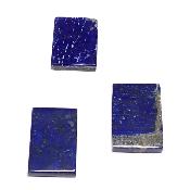 Lapis Lazuli d'Afghanistan - pierres plates carrée