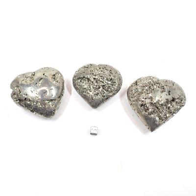 Pyrite - Coeur n°05 (Lot de 3 pièces)