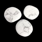 Howlite - pierre plate