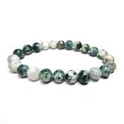 Agate Arbre - Bracelet Boule 