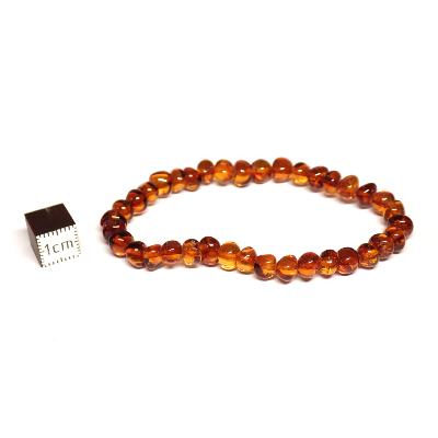 Ambre de la Baltique - Bracelet pierre roulée