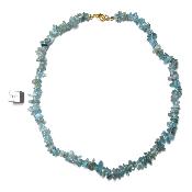 Apatite Bleue - Collier Baroque