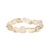 Citrine - Bracelet pierres roulées Qualité "B" (lot de 5 pièces)