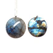 Labradorite - Pendentif Cercle