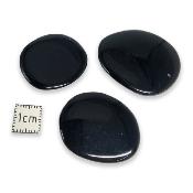 Obsidienne Larme d'Apache - mini pierre plate