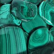 Malachite - pierre plate