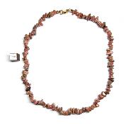 Rhodonite - Collier Baroque