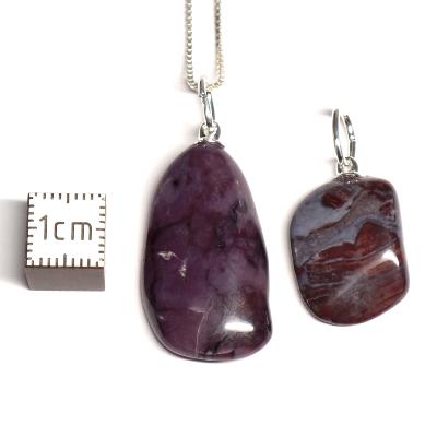 Sugilite - Pendentif pierre roulée