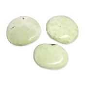 Chrysoprase citron - pierres plates