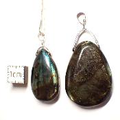 Labradorite - Pendentif goutte