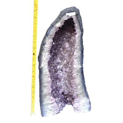 Améthyste géode - pierre brute n°15312 (Lot de 1 pièce)