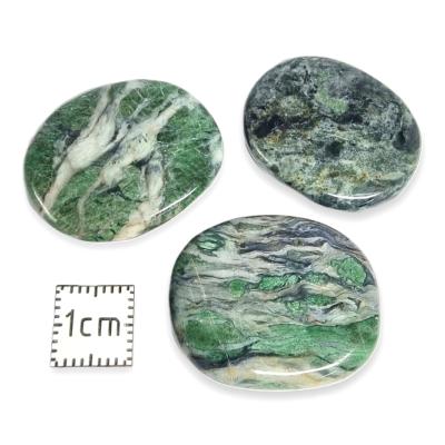 Smaragdite - mini pierre plate 