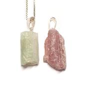 Tourmaline Multi - Pendentif pierre brute