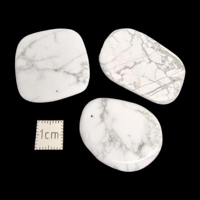 Howlite - mini pierre plate