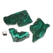 Malachite - plaque