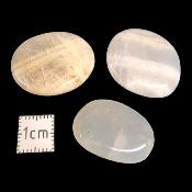 Pierre de Lune beige - mini pierre plate 